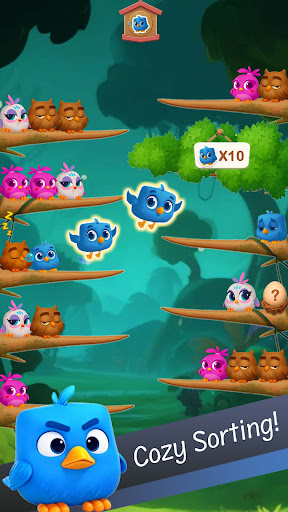 Chirpy Sort: Bird Color Puzzle screenshot 3