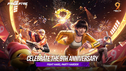 Free Fire: 9th Anniversary screenshot 1