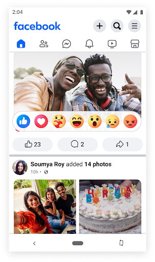 Facebook Lite screenshot 2