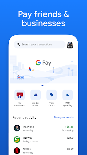 Google Pay: Save and Pay screenshot 1