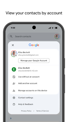 Contacts screenshot 3