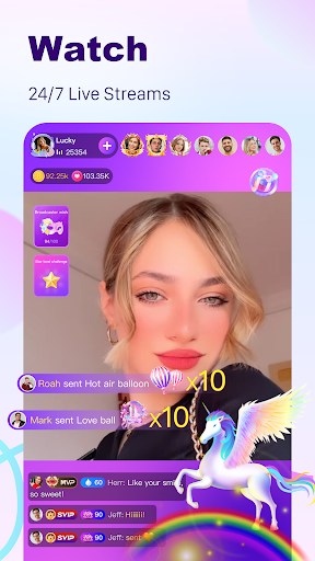 BuzzCast - Live Video Chat App screenshot 1