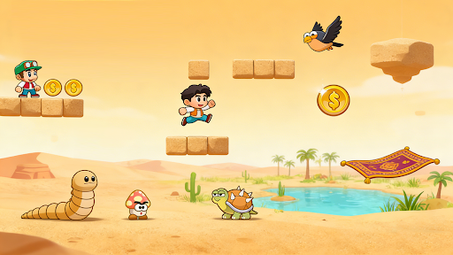 Maino's World : Super Run Game screenshot 5