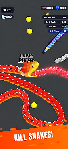 Snake Clash! screenshot 5