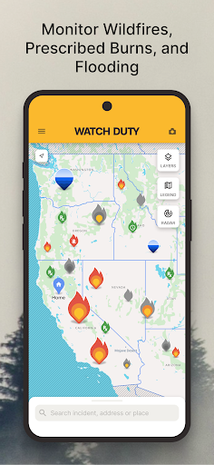 Watch Duty: Wildfire & Floods screenshot 1
