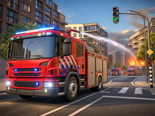 Fire Truck Rescue Simulator